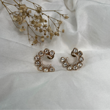 Designer Polki Kundan Studs