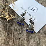 Elegant-Bird-Design-Brass-Stud-Earrings-with-Perfect-Stone-Details