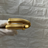 18k Gold Plated Antitarnish Snake Stylish Bracelet - Free Size