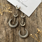 Elegant Chandbali Stud Earrings in Brass – A Perfect Statement Piece